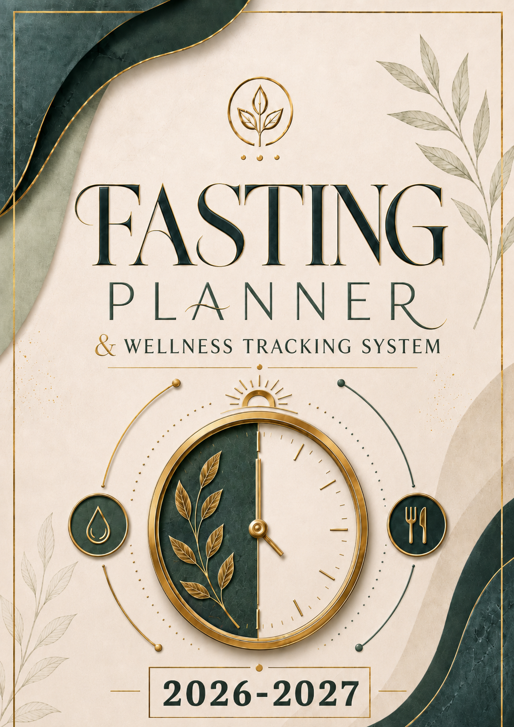 Fasting Planner & Wellness Tracking System for 2026–2027 PDF