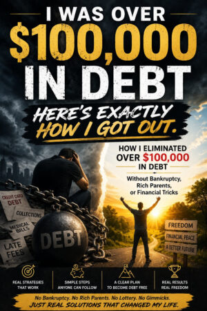 I Was Over $100,000 In Debt -- Here's Exactly How I Got Out