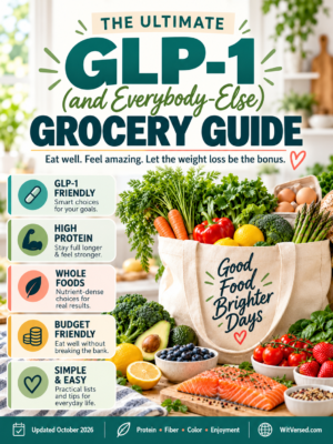GLP-1 and Everyone Else Grocery Guide